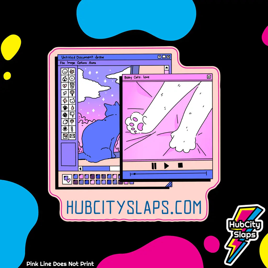 *FREE* Beans in the Window Sticker HubCity Slaps