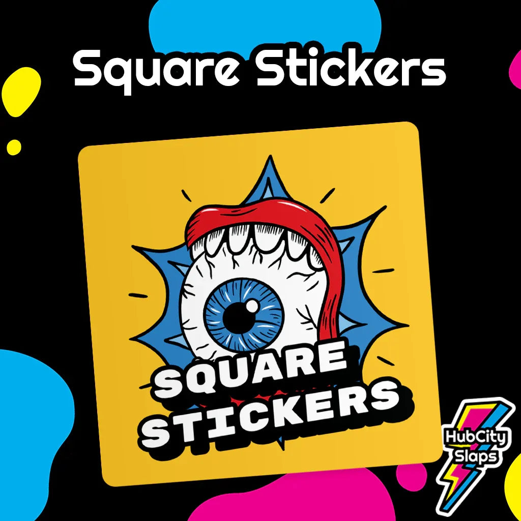 Custom Square Stickers