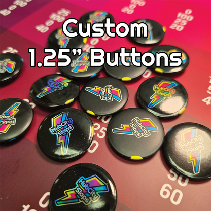 HubCity Slaps – Custom Buttons for Events, Brands & More