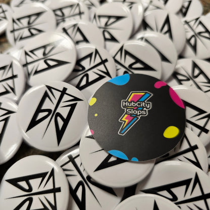 HubCity Slaps – Custom Buttons for Events, Brands & More